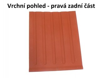 Zadní části podlahy Škoda 120 - 2