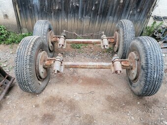 Predám nápravu z 9t vlečky s kolesami aj bez - 2