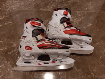 Nastavitelne damske korcule na lad a kolieskove 37-38 - 2