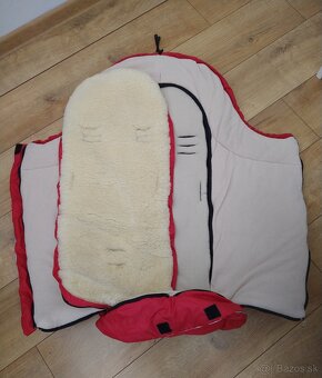 Fusák Fillikid s odnímateľnou vložkou z ovčieho rúna - 2