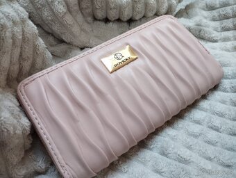 Dámska peňaženka staroružovej farby - 2