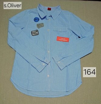 Dievčenská košeľa 164 - 2