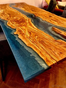 Jedalenský olivový stôl - 2