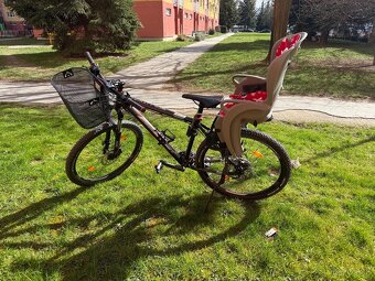 Genesis 27.5” + detská sedačka Hamax, ako nový - 2