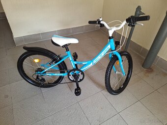 Predám detský bicykel 20kola Ctm modry - 2