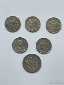 Strieborné mince Nemeckej Ríše - 2