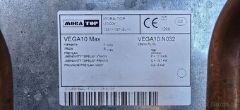 Predám Plynový prietokový ohrievač Mora Vega 10 MAX - 2