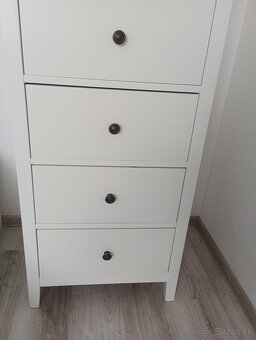 Komoda biela so zásuvkami Nordby Jysk - 2