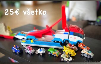 Paw patrol kamión s vystrelovacou plošinou. - 2