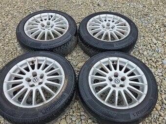 5x100 Stred: 57,1 Et: 35 7.5Jx16H2 Pneu: 205/55 R16 - 2