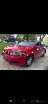VW GOLF VI 1,4 BENZÍN 59KW ROK 2012 - 2
