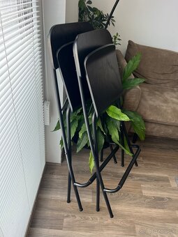 Predám 2 skladacie ikea barové stoličky FRANKLIN - 2
