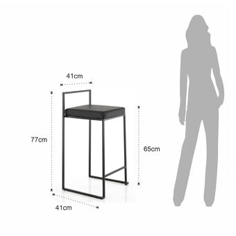 Barové stoličky v súprave Dodo - 2