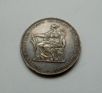 Predám 2 zlatník/florin 1879 str.svadba František Jozef I. - 2