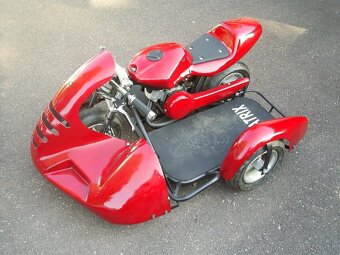 Koupím minibike se sajdkárou - 2