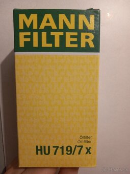 Mann: olejový filter s tesnením nový - 2