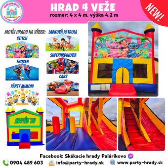 Skákací hrad na prenájom - 2
