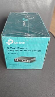 TP-Link TL-SG105PE, POE switch - NOVÝ, ZABALENÝ - 2