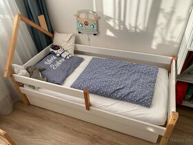Detská posteľ domček s úložným priestorom - 2