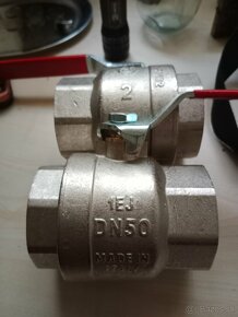 Guľový ventil DN50 mosadzny 4ks - 2