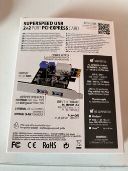PCI-Express karta AXAGON PCEU-232RS - 2