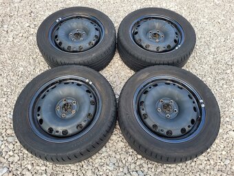PLECHOVE DISKY SKODA FABIA SEAT IBIZA VW 5x100 195/55 R15 - 2