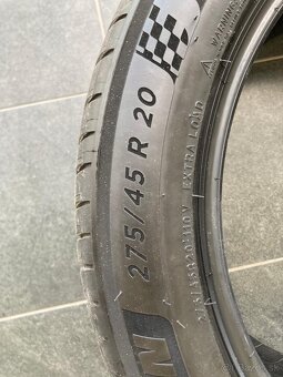 Predám 4ks pneumatík Michelin Pilot Sport 275/45 R20 - 2
