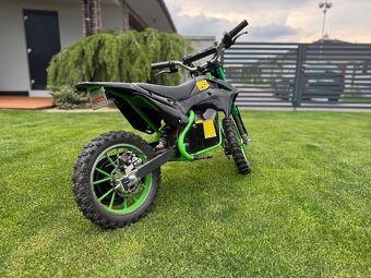 Detská akumulátorová motorka cross, nové batérie so zárukou - 2