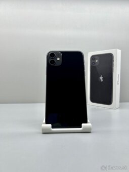 iPhone 11 BLACK TOP STAV NOVÁ BATÉRIA - 2