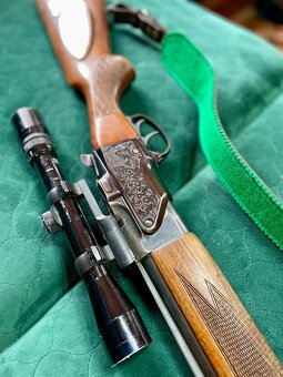 Predám brokovú kozlicu ZH 124 kaliber 7/57R+ br. hlaveň 321 - 2