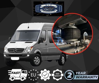 Prídavné vzduchové pruženie Mercedes Sprinter & VW Crafter - 2