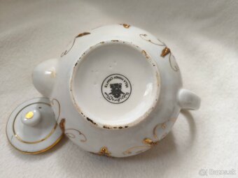 Porcelánový čajník, konvička - 2