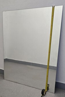 Bezrámové a nadrozmerné ZRKADLO obdĺžnikového tvaru - 2
