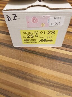 Dievčenské papučky Manik č. 25 - 2