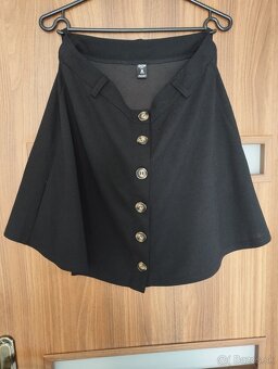 Sukňa na gombíky Shein - 2