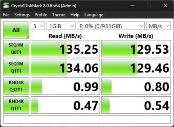 Externý 1TB HDD disk 7200RPM - 2