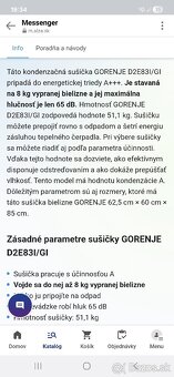 Sušička prádla Gorenje - 2