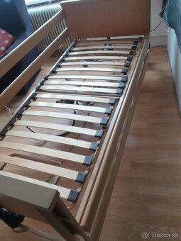 Elektrická polohovateľná posteľ s matracom - 2