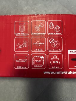 Milwaukee M18 FDGRB-0 priama bruska - 2