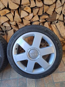 Audi 225/45 r17 hlinikove disky - 2