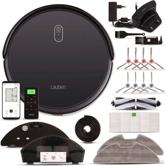 robotický vysávač Lauben Robot Vacuum 15BB - 2