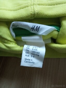 Mikina HM 110/116, 122/128, Nove - 2