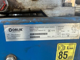 Kompresor Orlík - 2