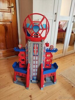 Paw patrol : veža + autíčka + drak + hra - 2