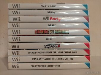 Nintendo Wii Konzola + 2 ovládače + 9 hier - 2