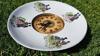 Porcelánové rokokové hodiny - 2