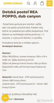 Detská posteľ 2ks - 2