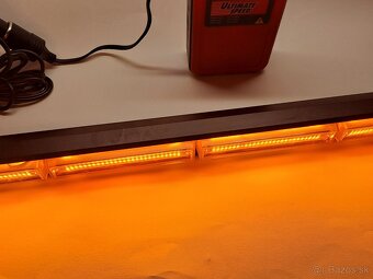 Led majáková rampa slim oranžova - šírka 59 cm - 15 režimov - 2