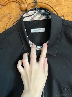 Burberry čierna košeľa XS (34) - 2