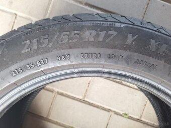 Letne pneumatiky 215,55r17 - 2